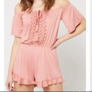 Pink romper